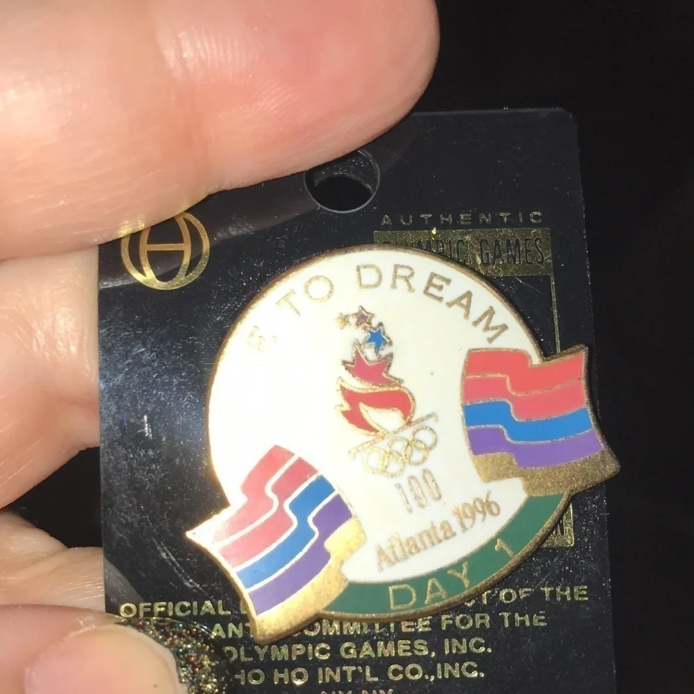 Atlanta 1996 Olympics Day 1 Pin Dare to Dream